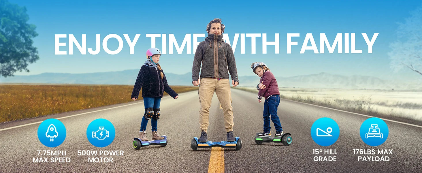 Hover LED E-Hoverboard