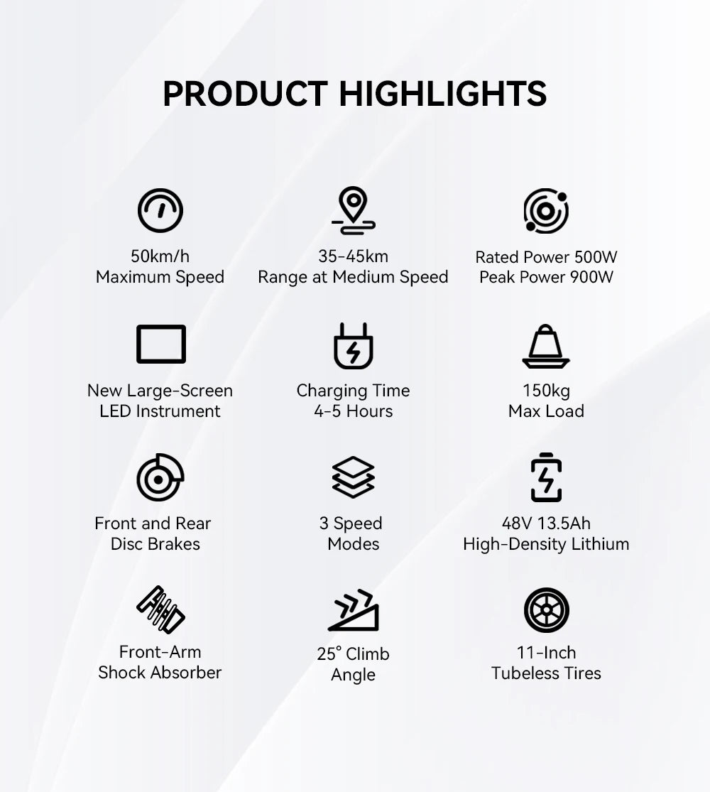 OOTD T10 48V E-Scooter