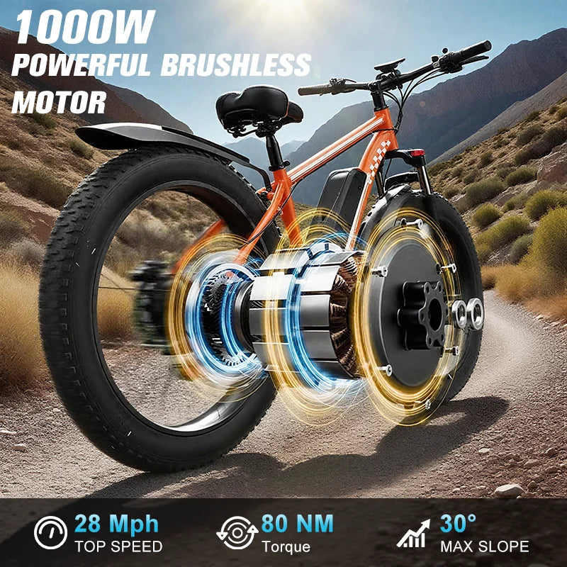 SnowCruiser 1000 E-Bike
