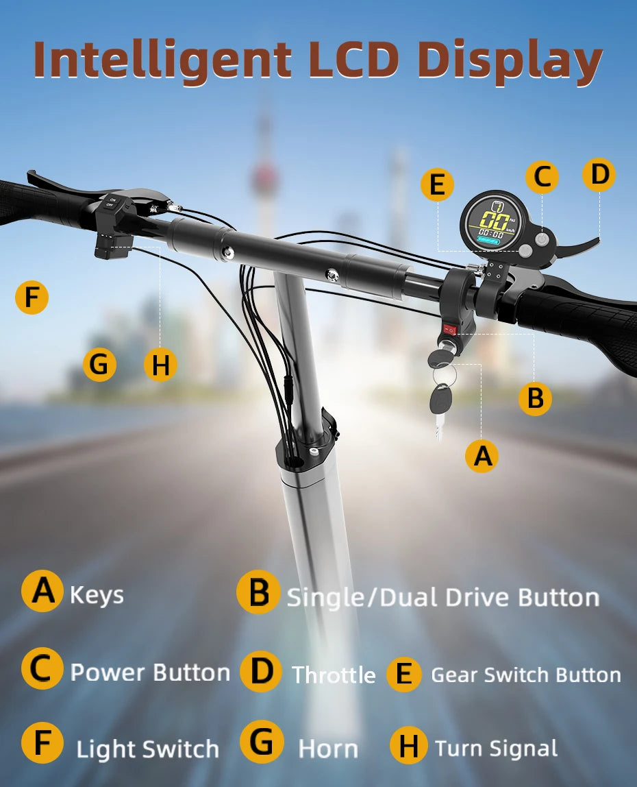 ThunderMax 3200 E-Scooter
