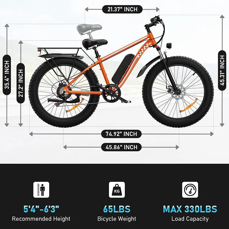 SnowCruiser 1000 E-Bike