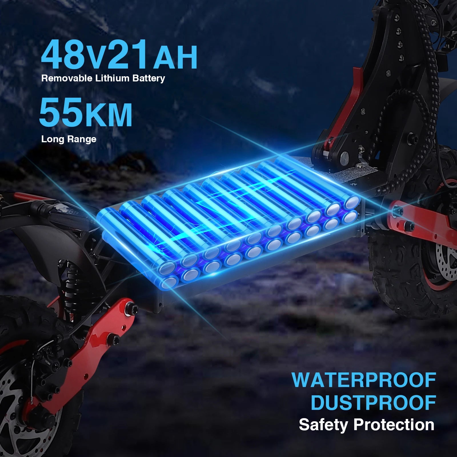 StormTwin 2400 E-Scooter