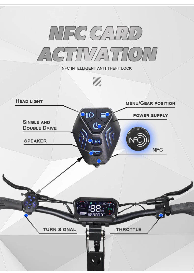 Arwibon MT30 6000 E-Scooter