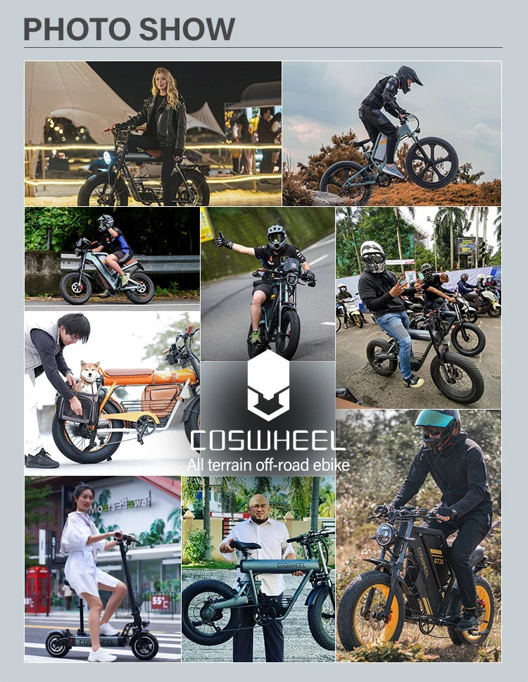 Coswheel CT20S SnowCruise E-Bike