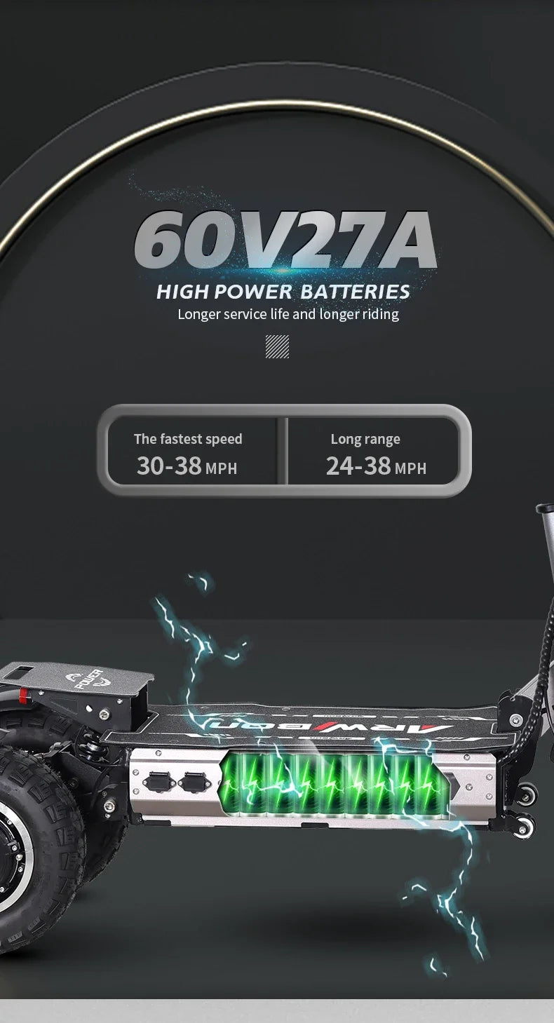 Arwibon MT30 6000 E-Scooter