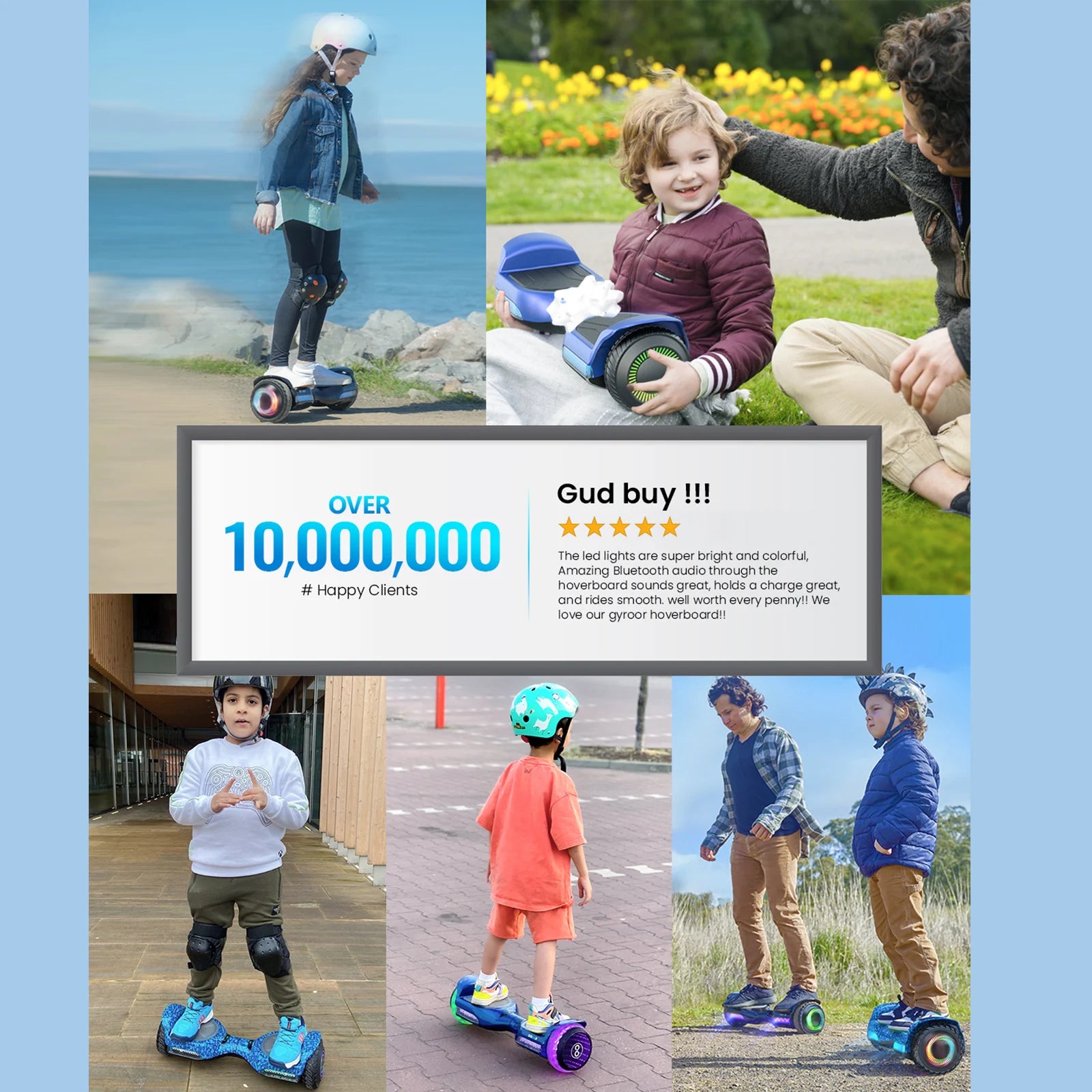 Hover LED E-Hoverboard