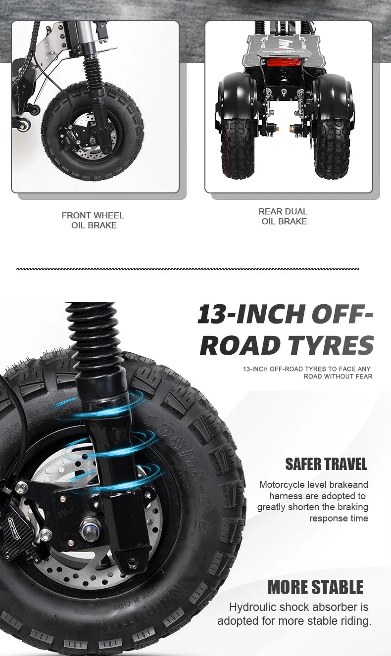 Arwibon MT30 6000 E-Scooter