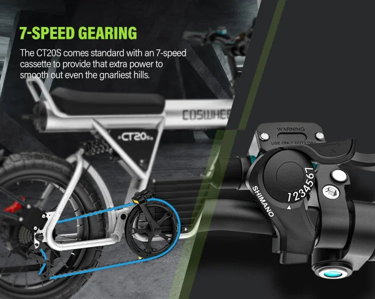 Coswheel CT20S SnowCruise E-Bike