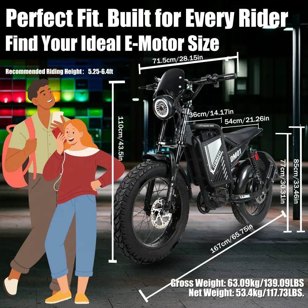 RoadHawk DM01 E-Bike