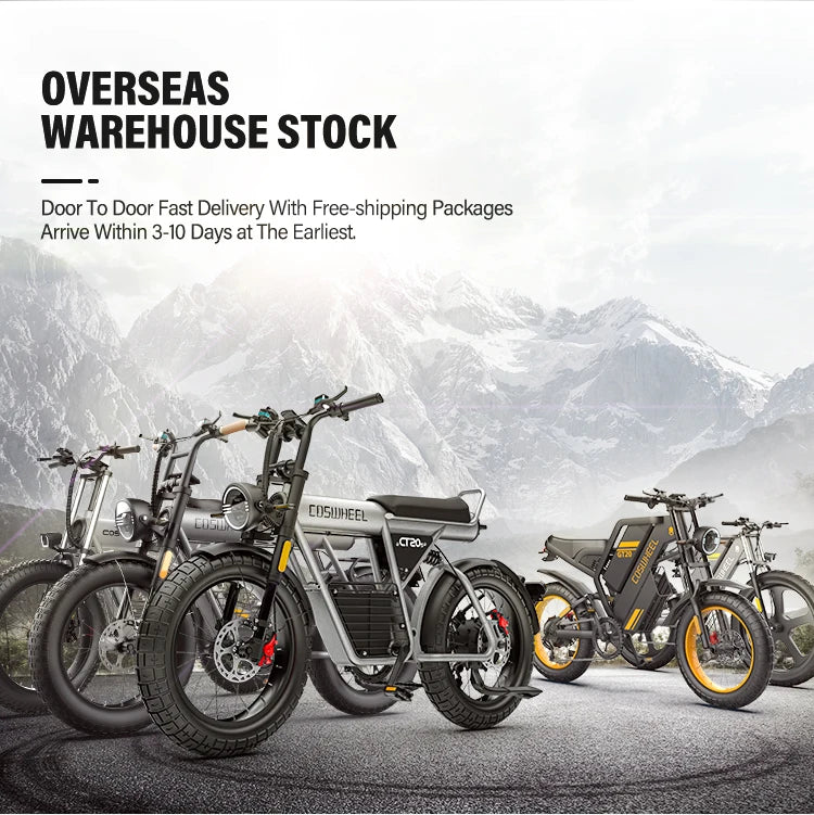 Coswheel CT20S SnowCruise E-Bike